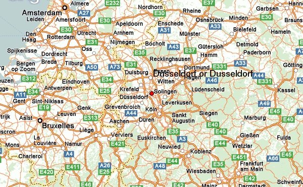 dusseldorf map